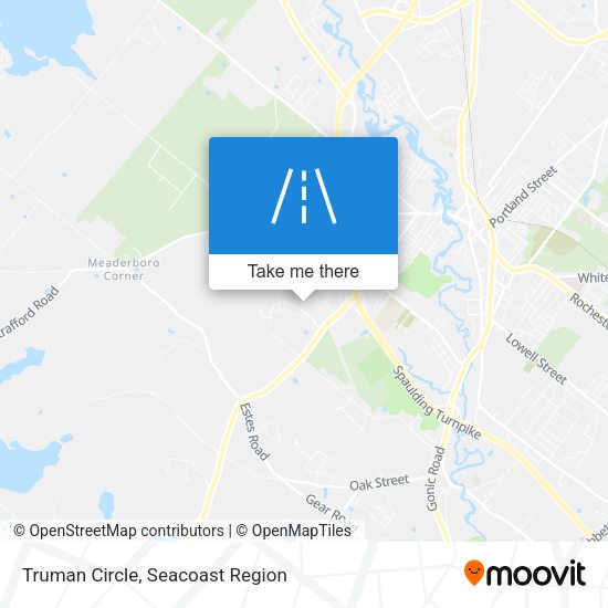 Truman Circle map