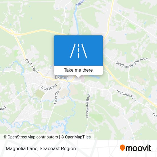 Magnolia Lane map