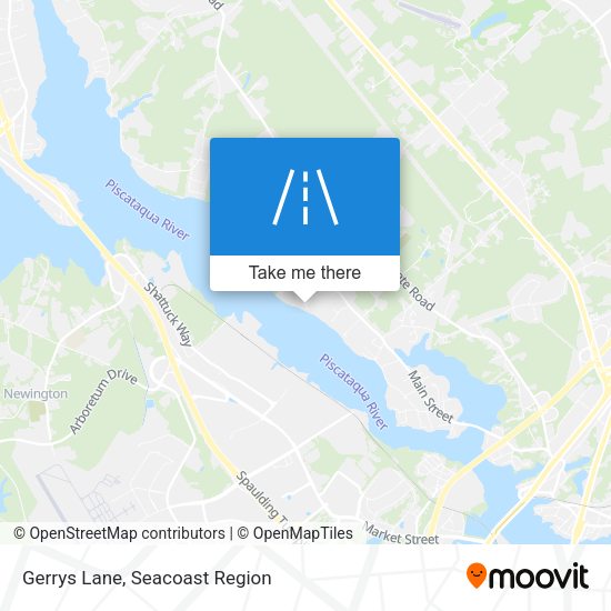 Mapa de Gerrys Lane
