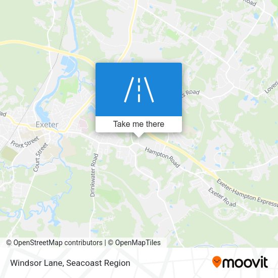 Windsor Lane map