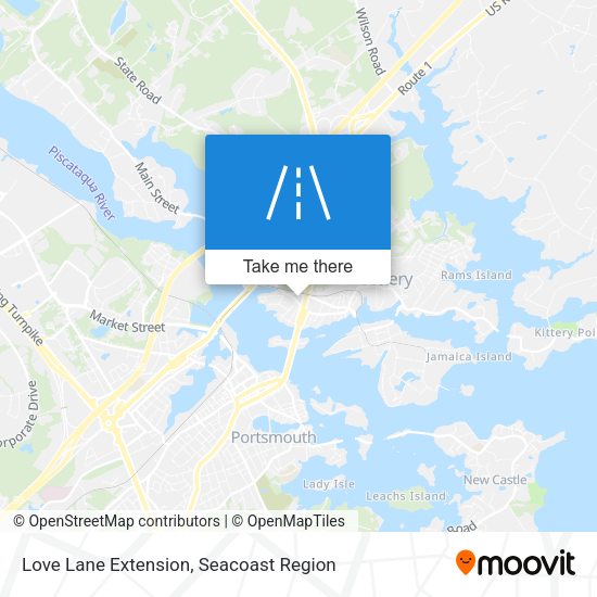 Love Lane Extension map