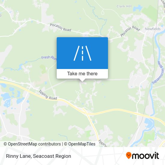 Rinny Lane map