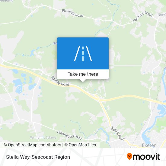 Stella Way map