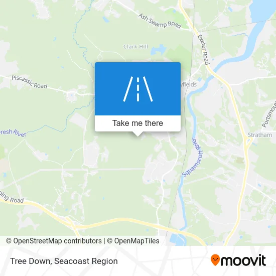 Tree Down map
