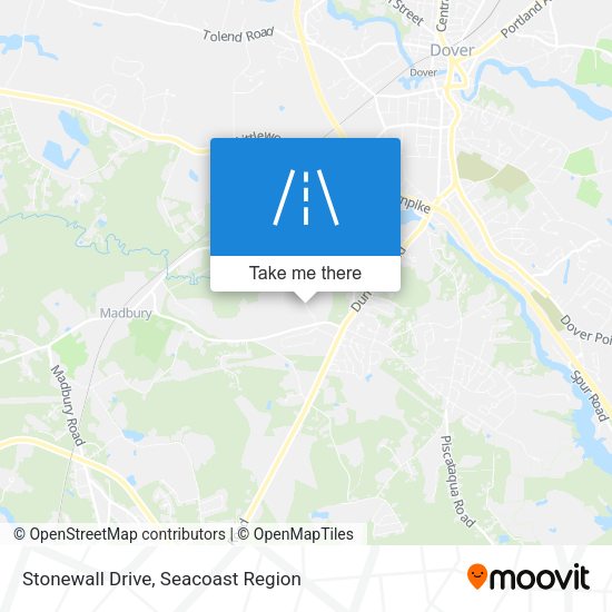 Stonewall Drive map