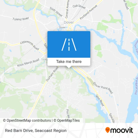 Red Barn Drive map