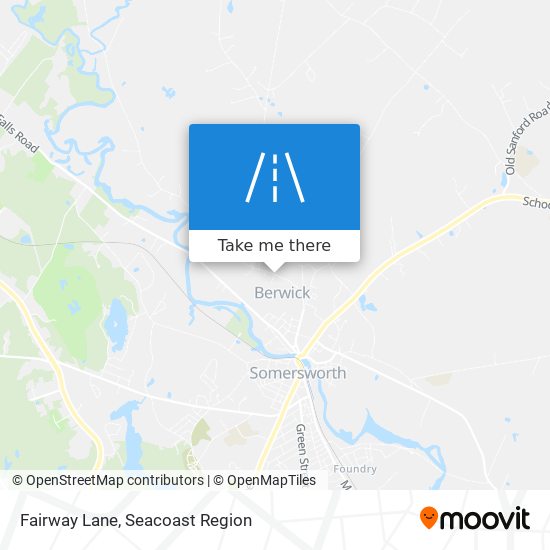 Mapa de Fairway Lane