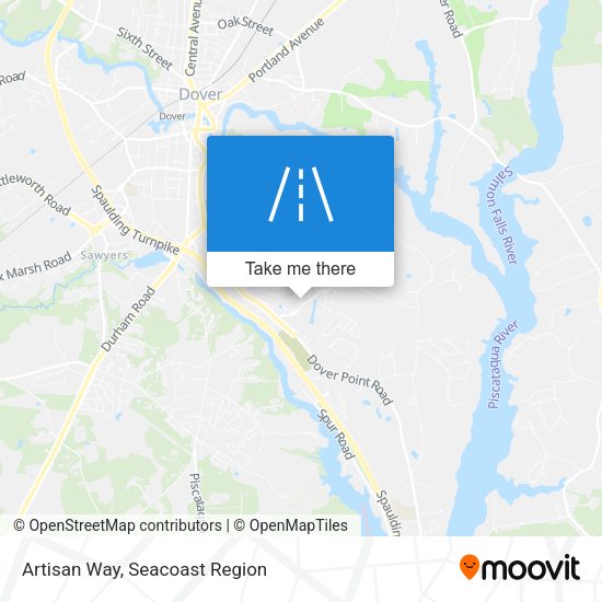 Mapa de Artisan Way