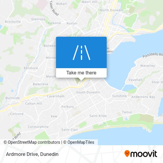 Ardmore Drive map