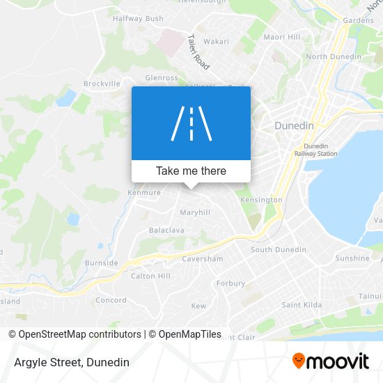 Argyle Street map