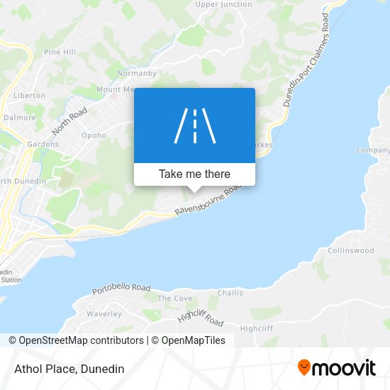 Athol Place map