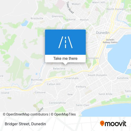 Bridger Street map