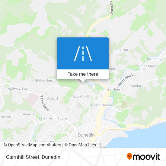 Cairnhill Street map