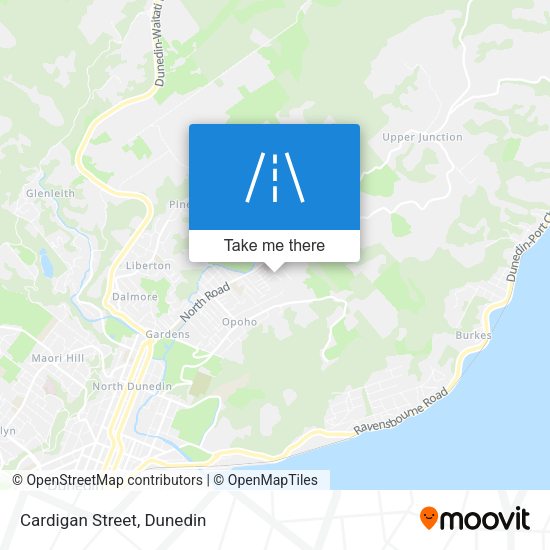 Cardigan Street map
