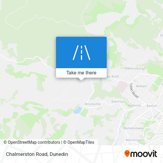 Chalmerston Road map