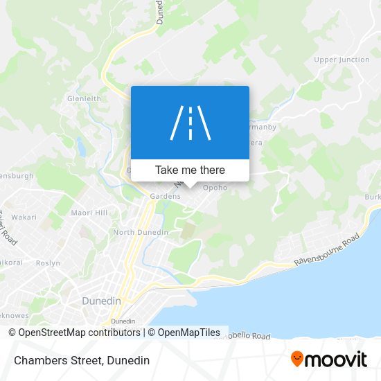 Chambers Street map
