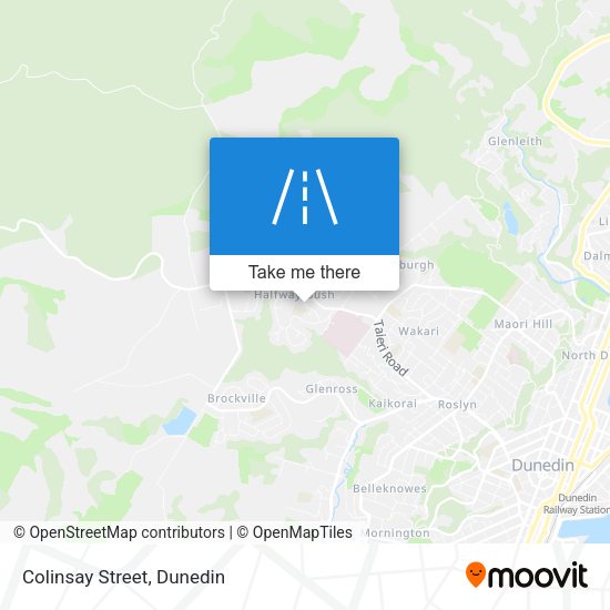 Colinsay Street map