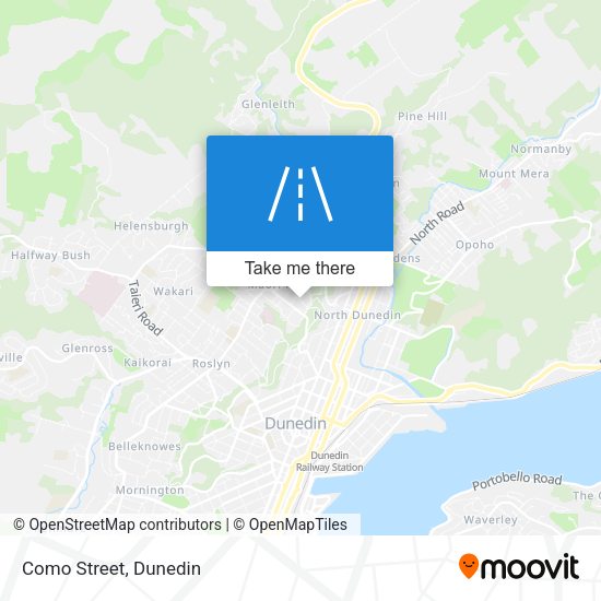 Como Street map