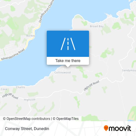 Conway Street map