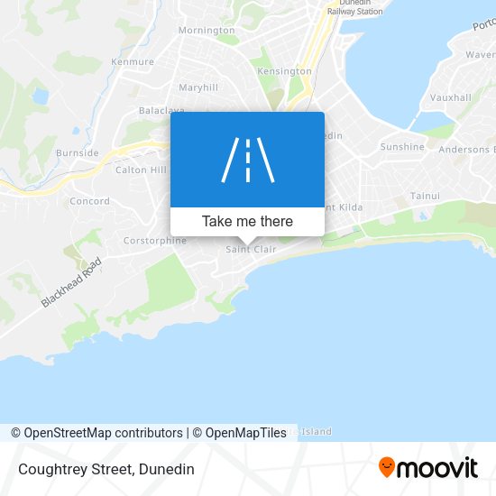 Coughtrey Street map