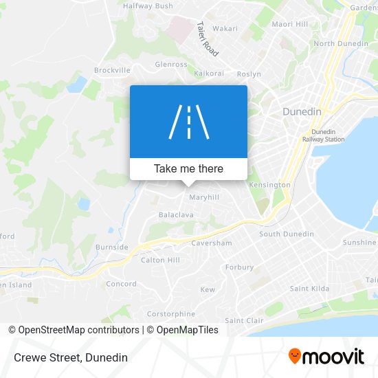 Crewe Street map