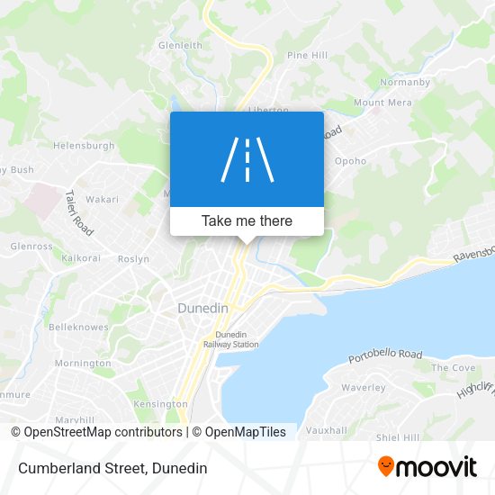 Cumberland Street map