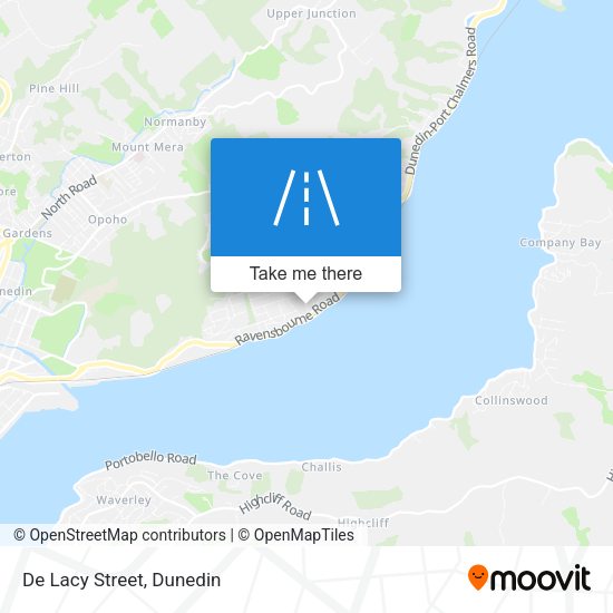 De Lacy Street map