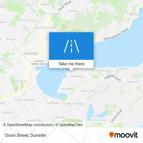 Doon Street map