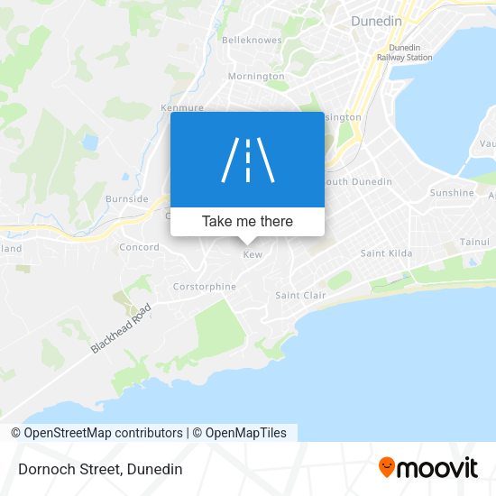 Dornoch Street map