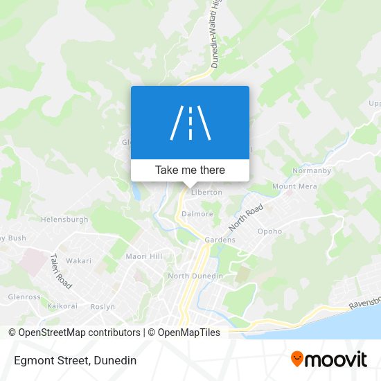Egmont Street map