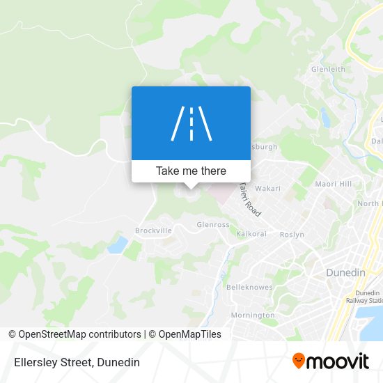 Ellersley Street map