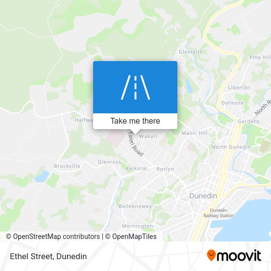 Ethel Street map