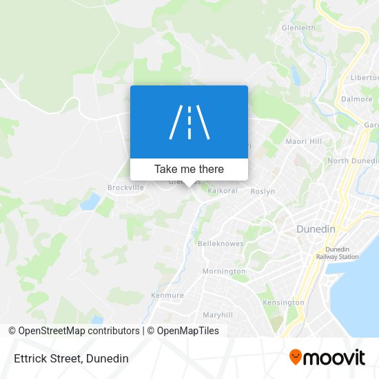 Ettrick Street map