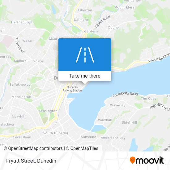 Fryatt Street map