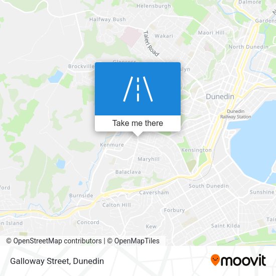 Galloway Street map
