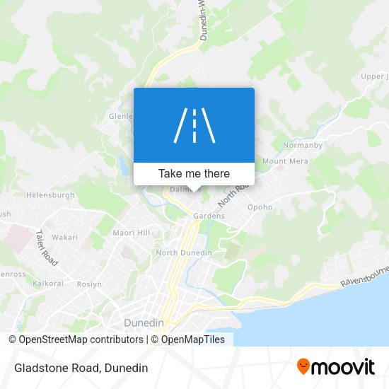 Gladstone Road map