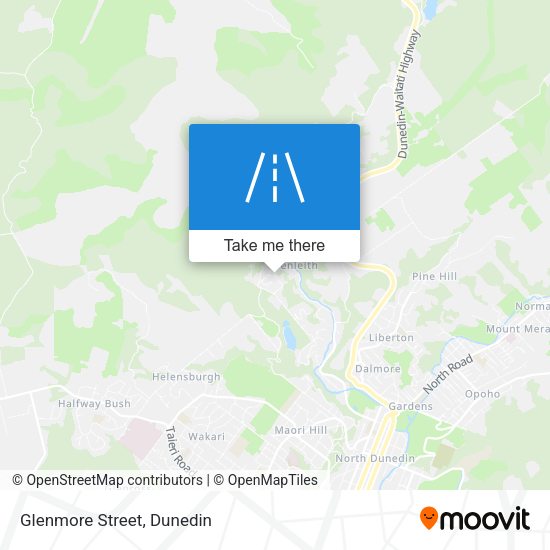 Glenmore Street map