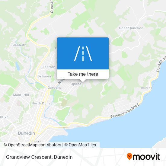 Grandview Crescent map