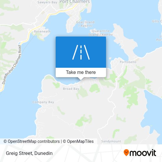Greig Street map