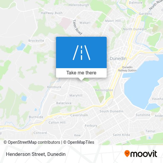 Henderson Street map