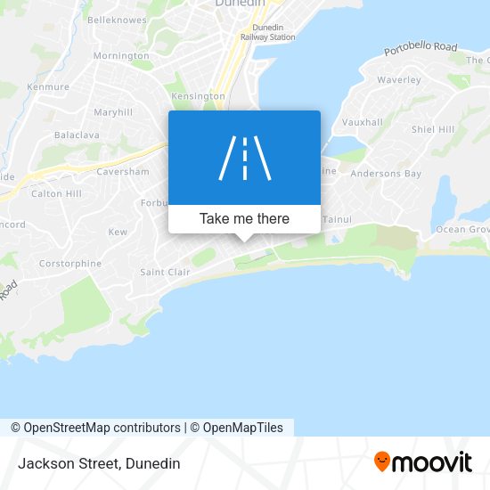 Jackson Street map