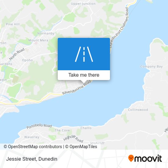 Jessie Street map