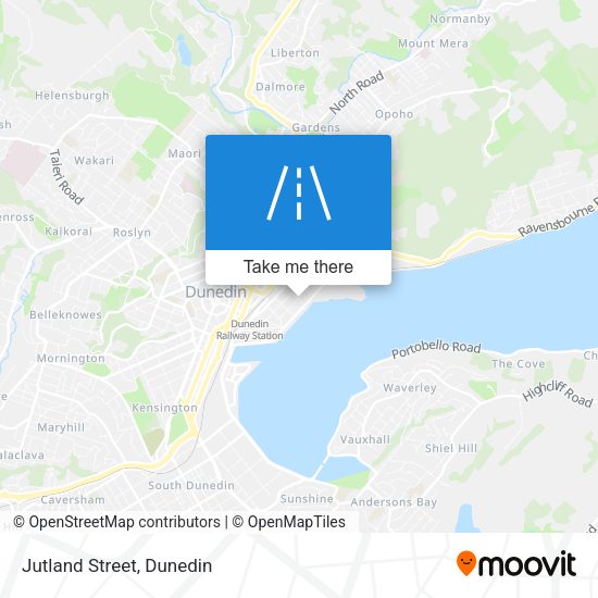 Jutland Street map