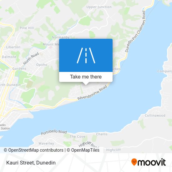 Kauri Street map