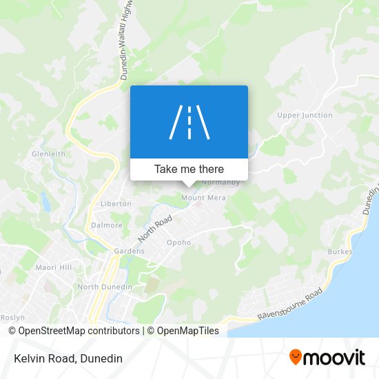 Kelvin Road map