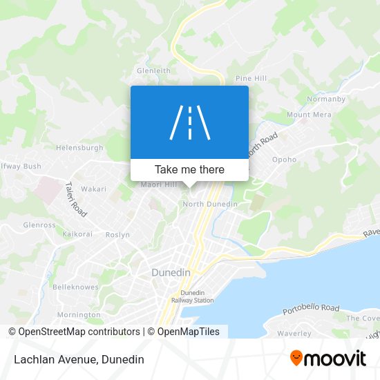 Lachlan Avenue map