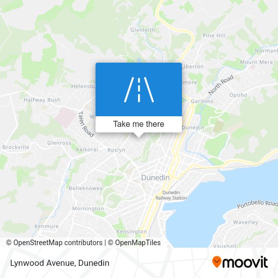 Lynwood Avenue map