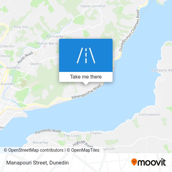 Manapouri Street map