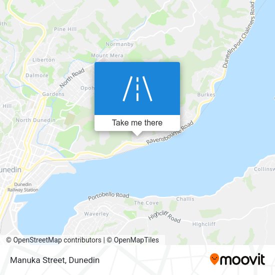 Manuka Street map