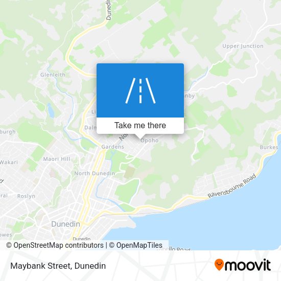 Maybank Street map